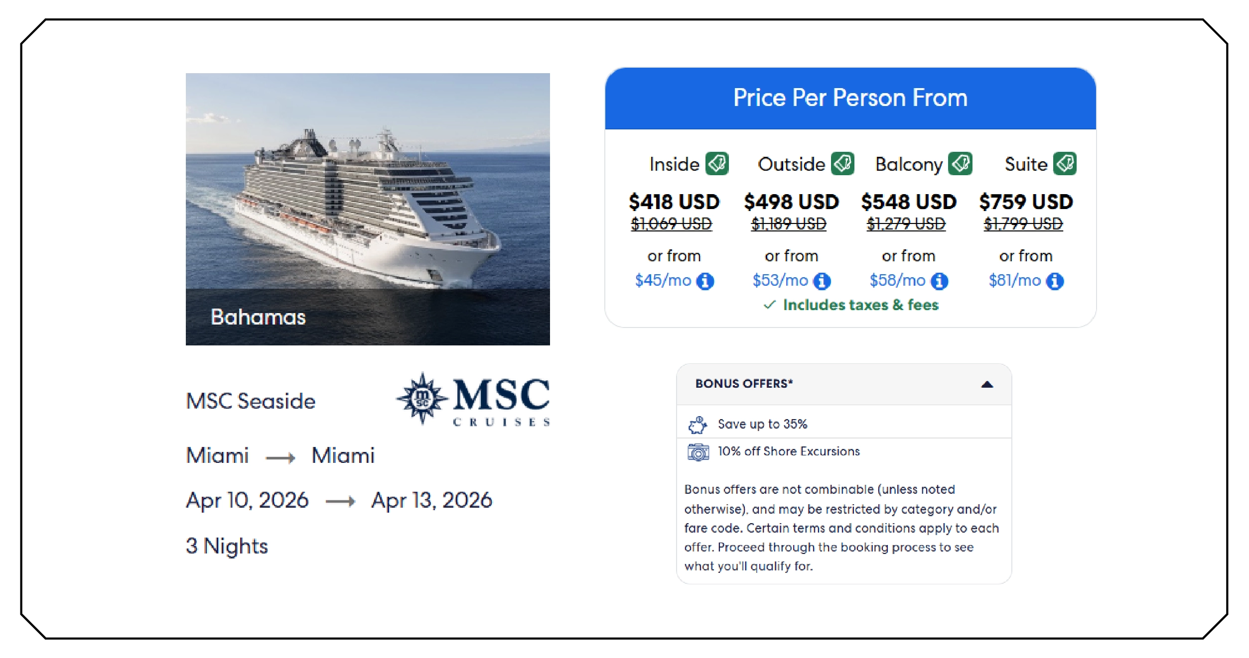 Extracting Cruise Itineraries and Port Data